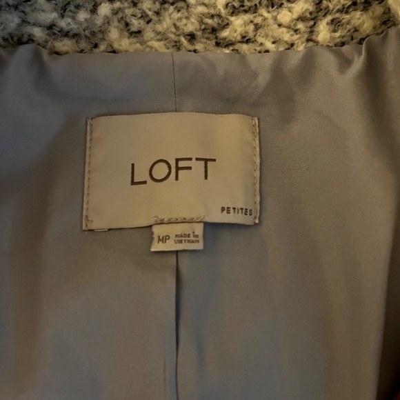 Loft Petite Medium Lined Boucle Winter Coat - Picture 3 of 4